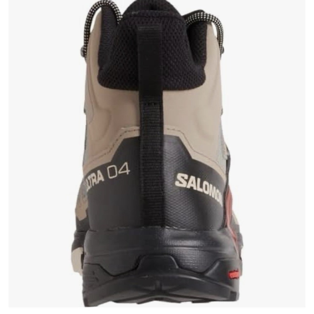 Salomon X Ultra 4 Mid Gore-Tex Hiking Boots Waterproof Vintage Khaki Black US 13 - Picture 5 of 14